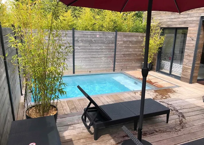 Loft Privatise Avec Spa Xxl Et Piscine Chauffee
